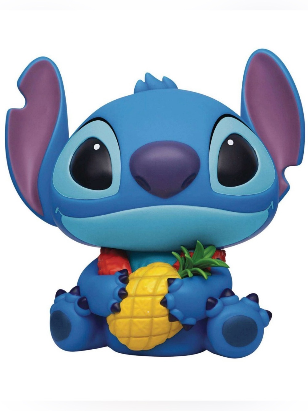 New Coin Bank Disney Lilo & Stitch w/Pinapple PVC Figural Money Bank 9"